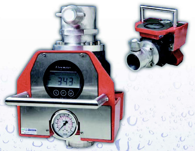 Hydro test products, Flowmeter F250D FRITZ EMDE Mechanical and vacuum engineering