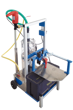 Máquina de trasvase de agua-espuma SUM-20-KOMPLETT - EMVAK – FRITZ EMDE, S.L. Fabricación · Máquinas · Sistemas de vacío