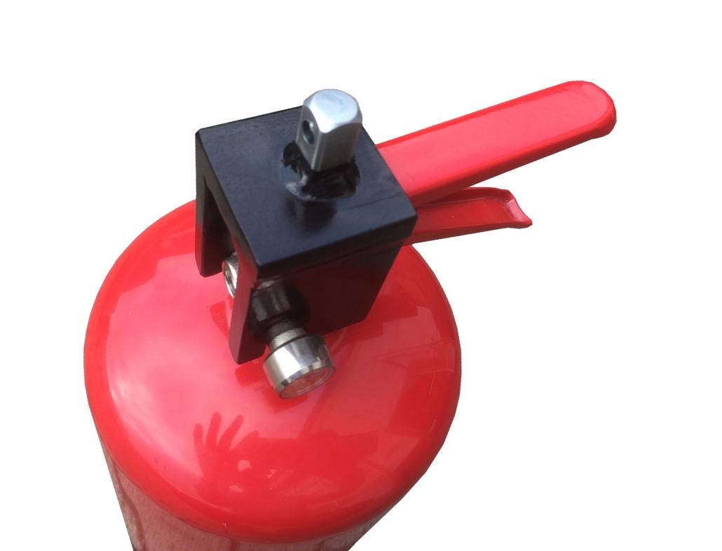Fire extinguisher servicing tools