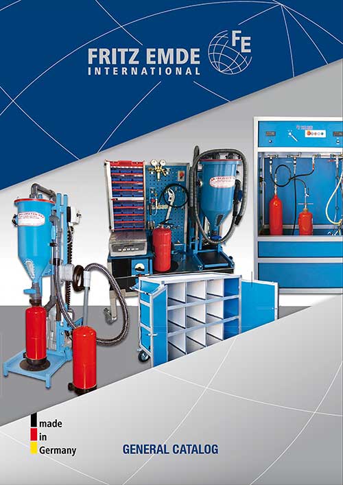 Brochures and information of FRITZ EMDE Products, Made in Germany